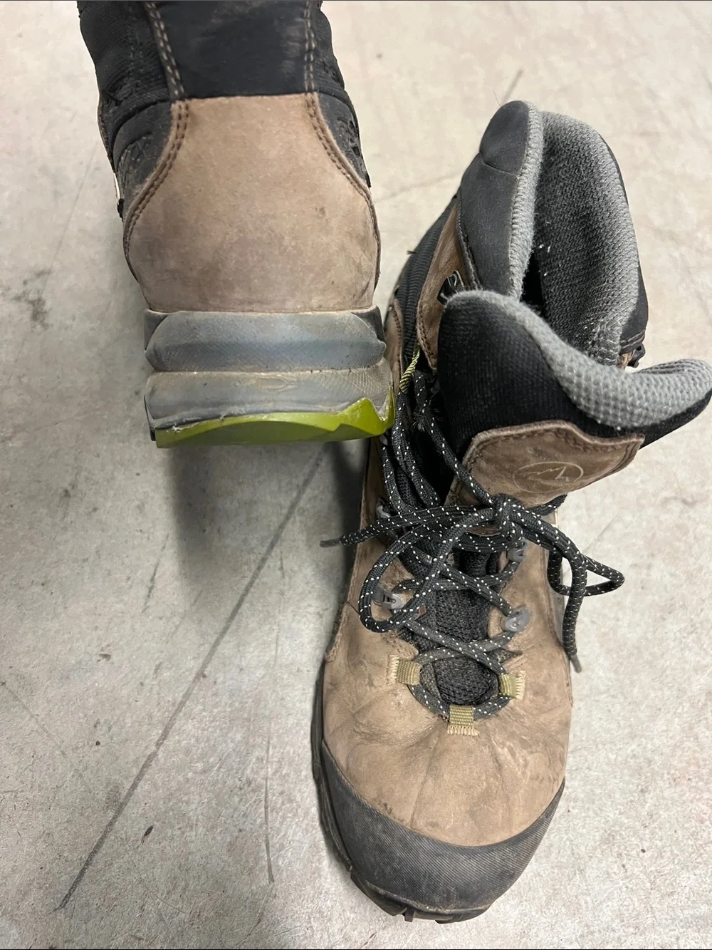 La Sportiva Brown, Black & Green Men's Hiking Boots